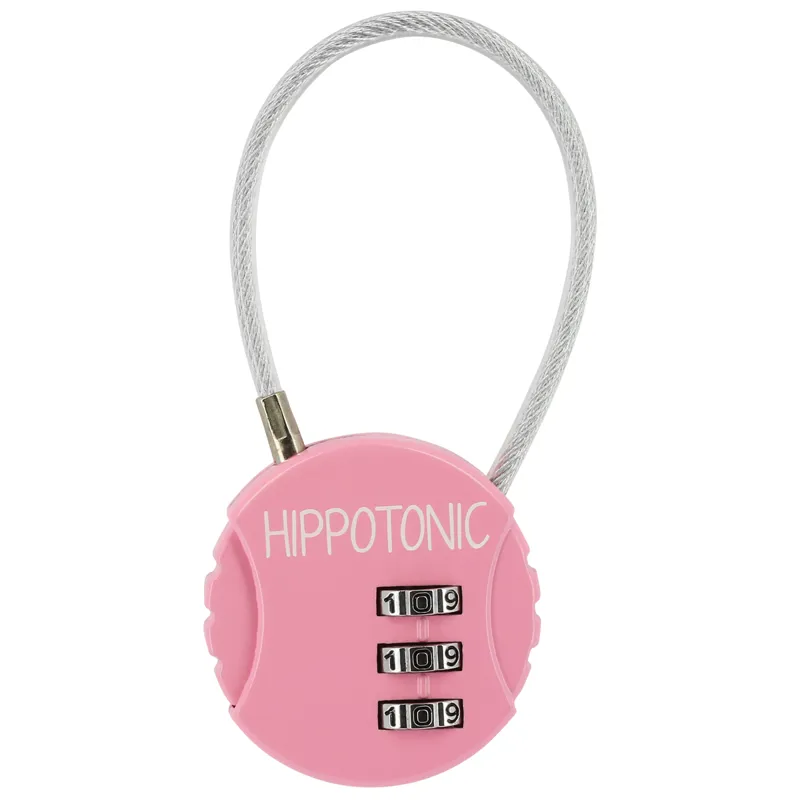 Hippo Tonic Grooming Box Ball Padlock - Pink