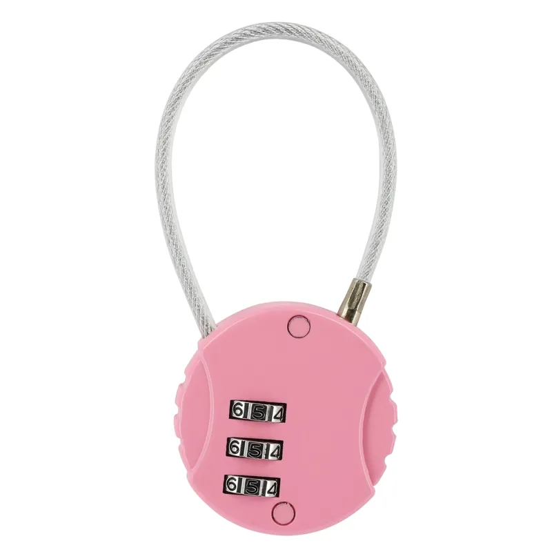 Hippo Tonic Grooming Box Ball Padlock - Pink-1