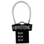 Hippo-Tonic Grooming Box Tee Padlock - Black