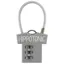 Hippo-Tonic Grooming Box Tee Padlock - Grey