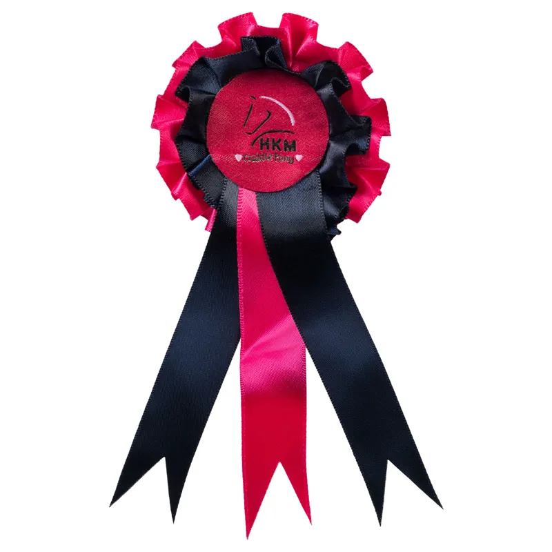 HKM Cuddle Pony Competition Rosette