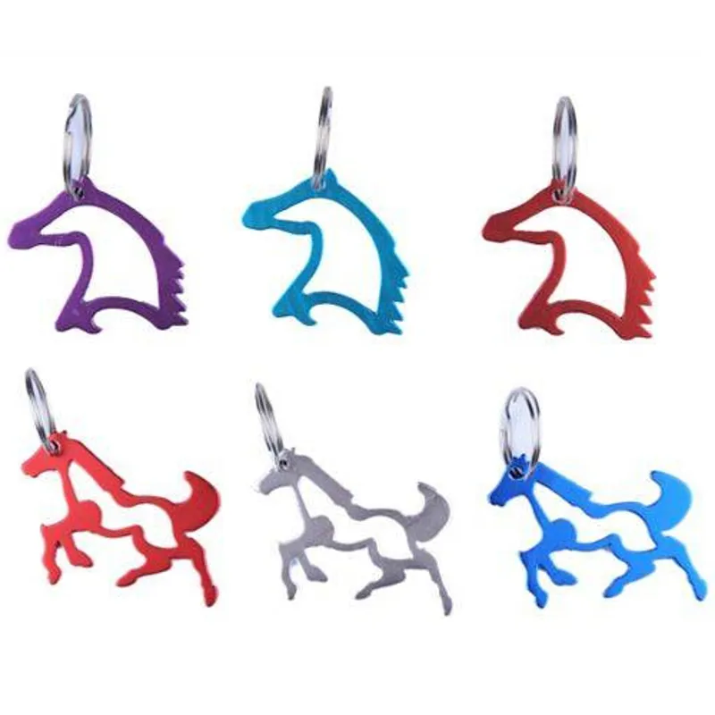 HKM Horse Aluminium Keyring - Various