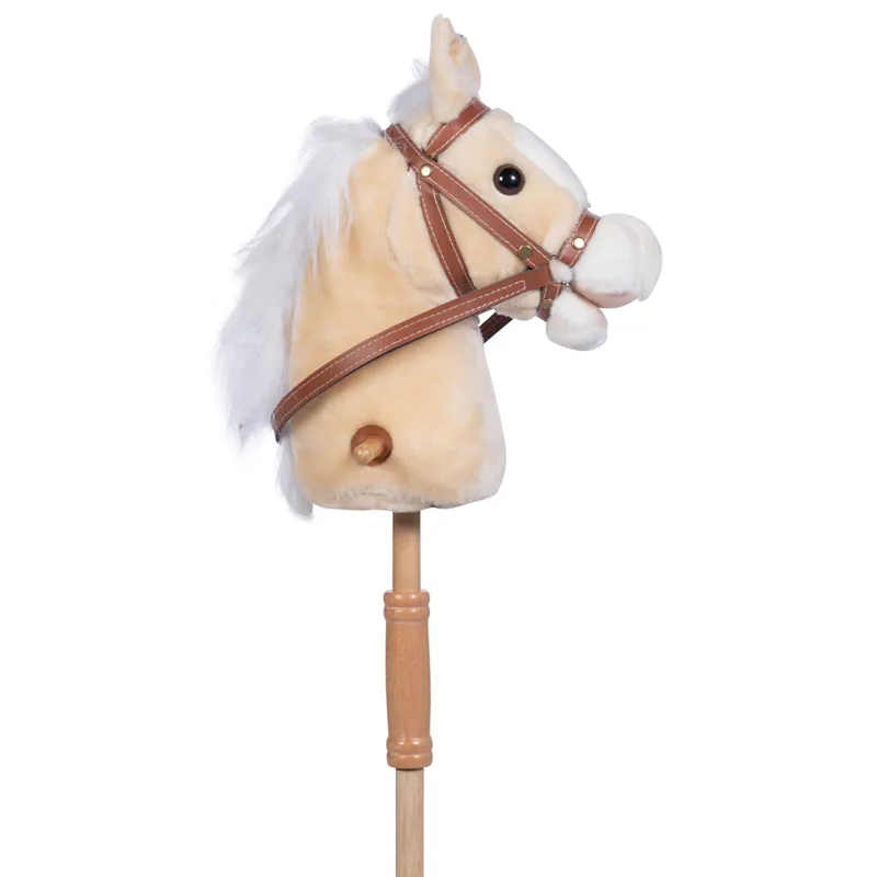 Buy Red Hobby Horse With Special Reflective Bridle. Good Present for  Children and Teens Online in India 