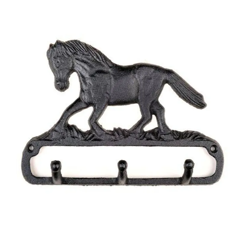 HKM Cast Iron Coat Hook - Horse