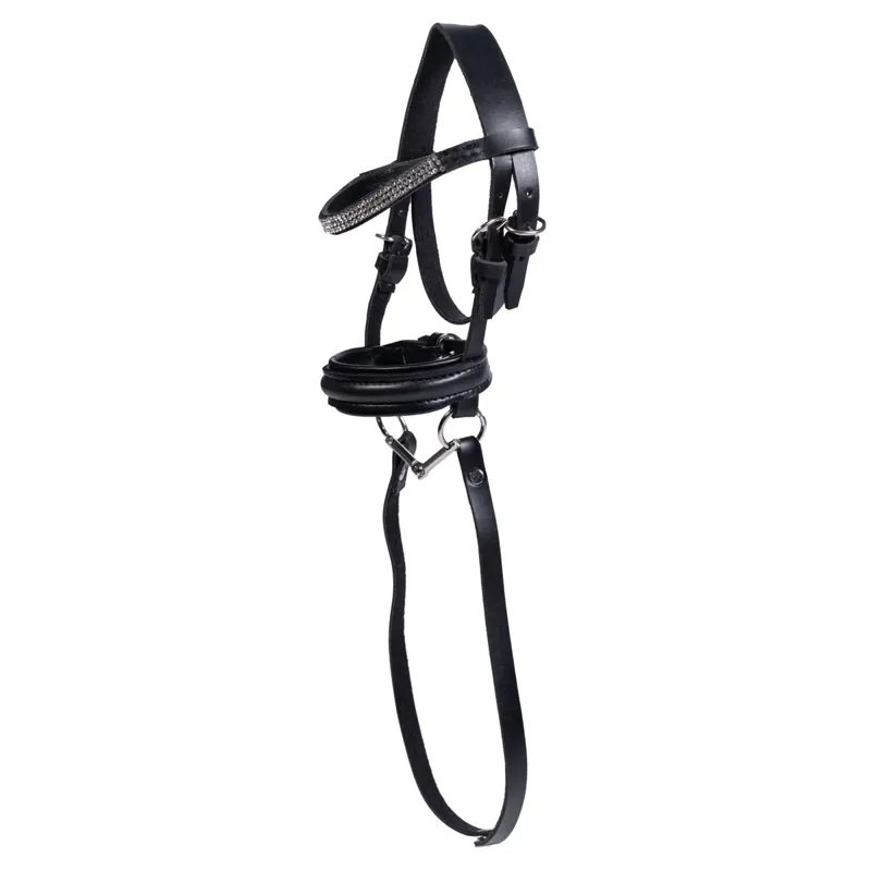 HKM Cuddle Pony Toy Bridle - Black-1