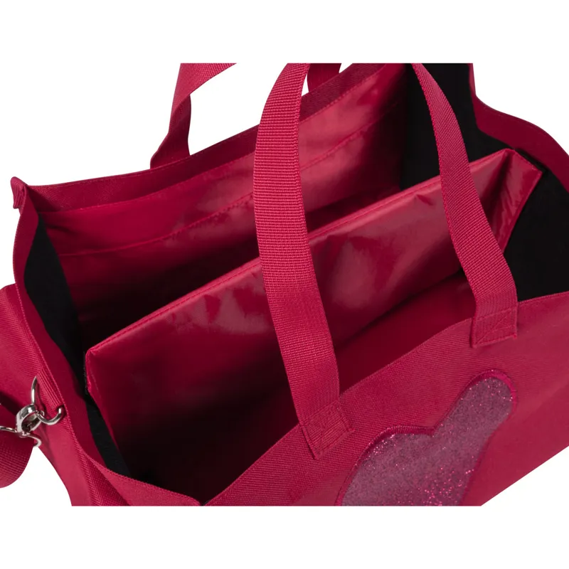HKM Cuddle Pony Toy Bag - Red-2