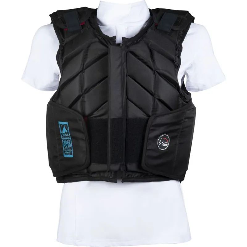 HKM Easy Fit Adults Body Protector - Black
