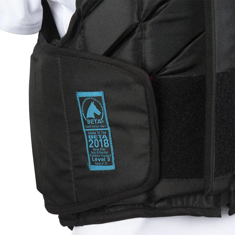 HKM Easy Fit Adults Body Protector - Black-1