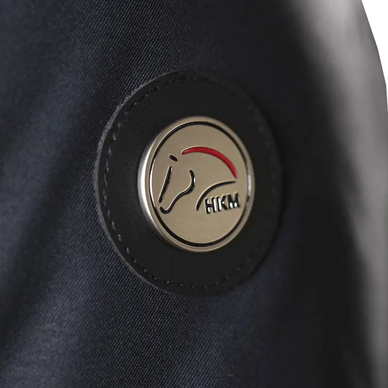 HKM Elegance Womens Long Heated Jacket - Deep Blue-5