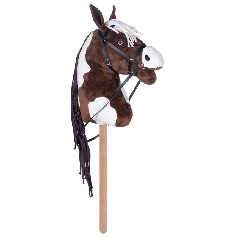 HKM Hobby Horse Toy - Brown/White Skewbald