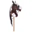 HKM Hobby Horse Toy - Brown/White Skewbald