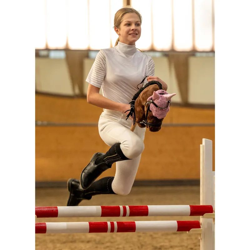 HKM Hobby Horse Competition Ears - Rose-1