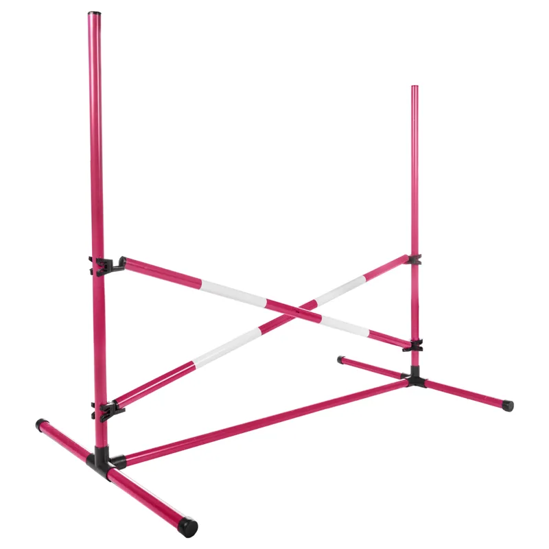 HKM Hobby Horsing Jumping Set - Pink-1