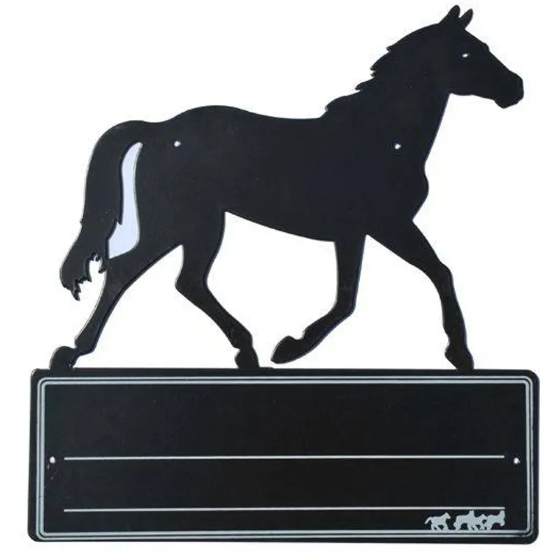HKM Stable Name Plate - Black