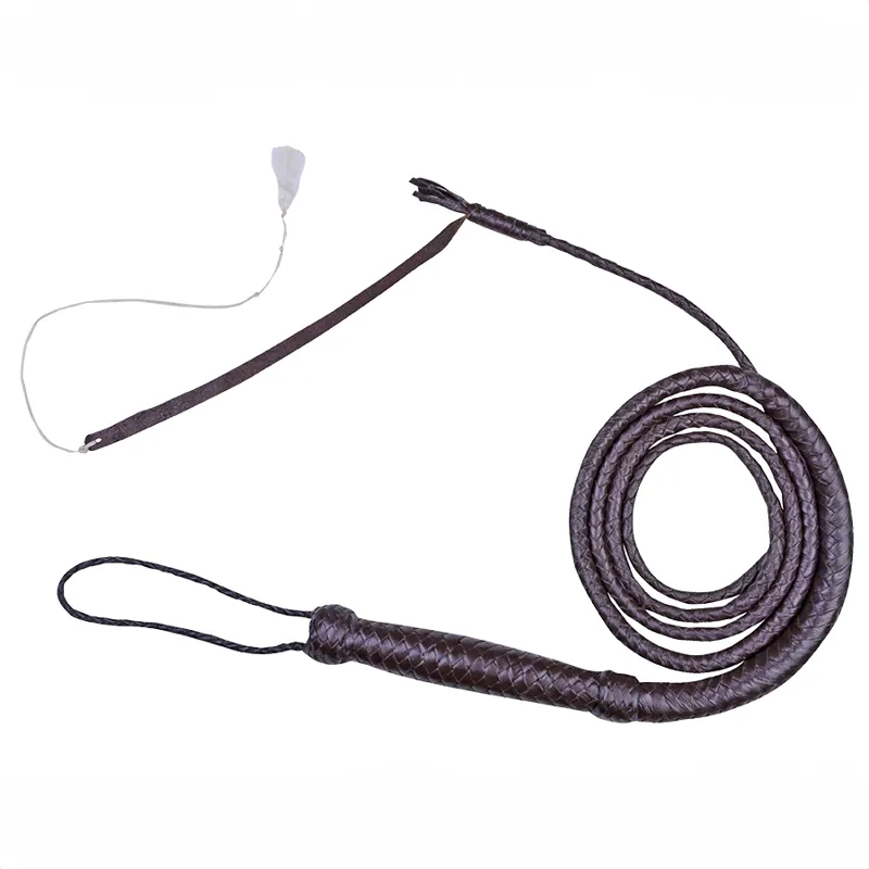 HKM Western Whip - Dark Brown