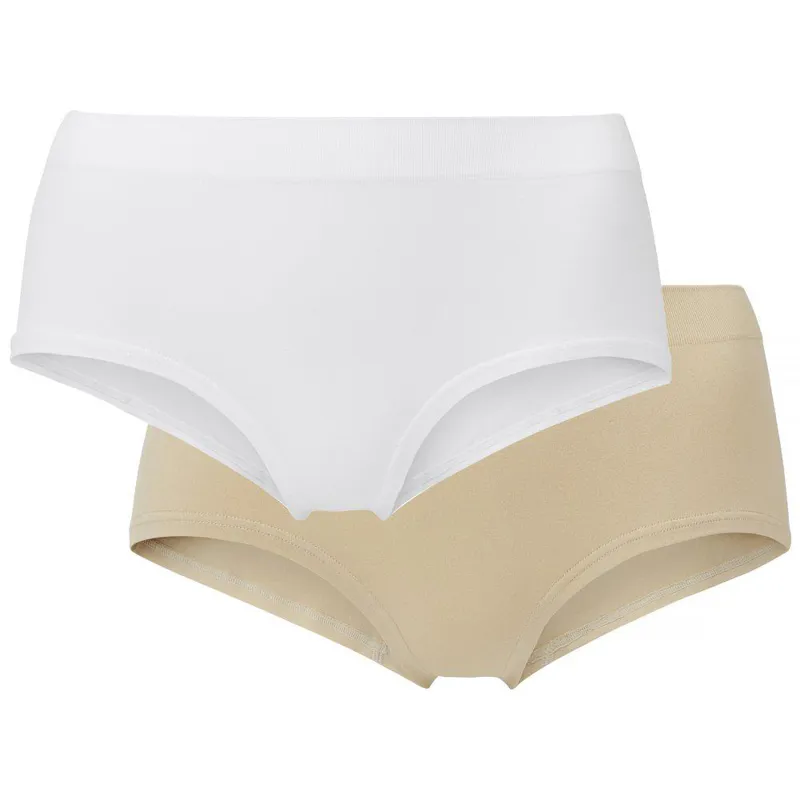 Mountain Horse Seamless Hipster Ladies Underwear - White/Beige