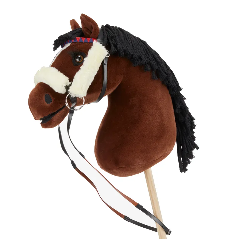 LeMieux Hobby Horse Racing Bridle - Black-1