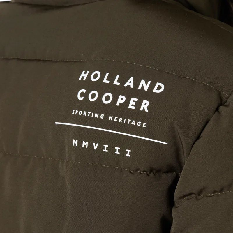 Holland Cooper Whistler Ladies Bomber Jacket - Khaki-5