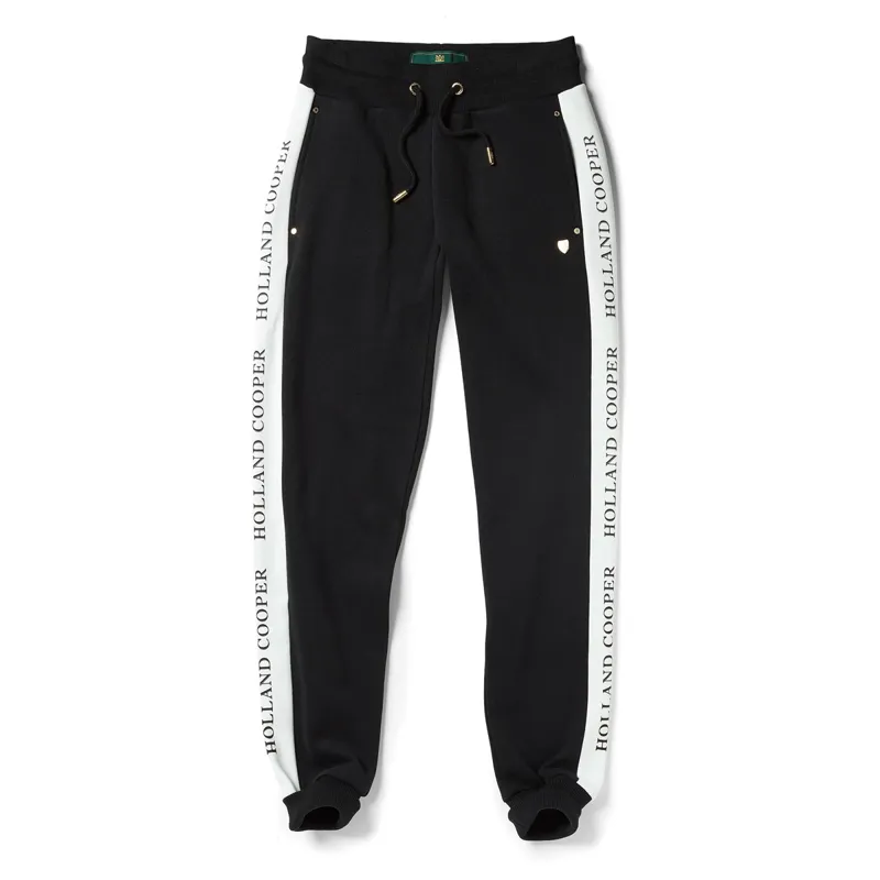 Holland Cooper Shield Ladies Joggers - Black-6