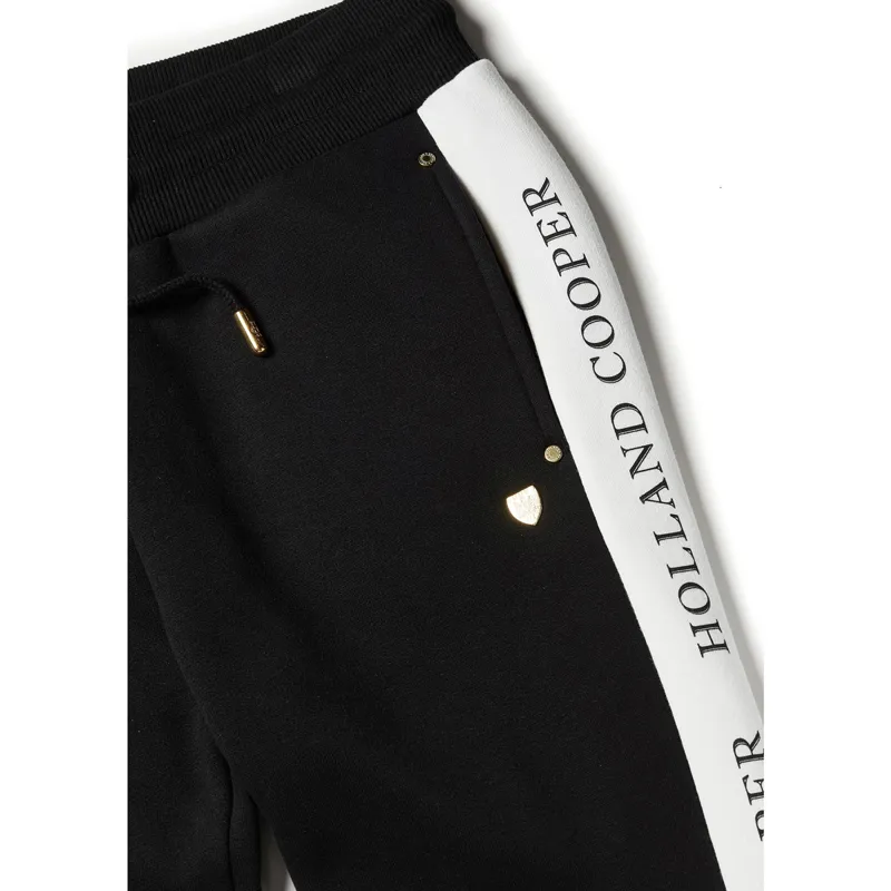 Holland Cooper Shield Ladies Joggers - Black-3