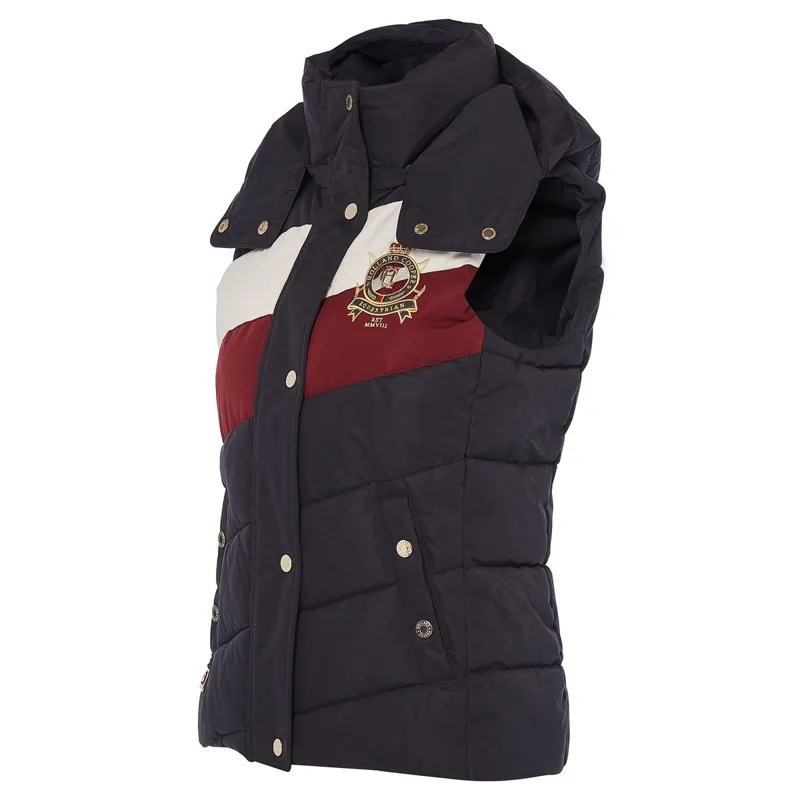Holland Cooper Hickstead Ladies Equi Gilet - Ink Navy-2