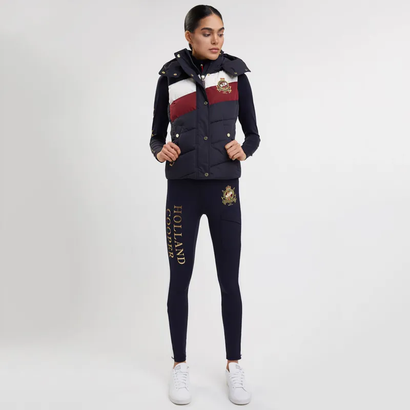 Holland Cooper Hickstead Ladies Equi Gilet - Ink Navy-1