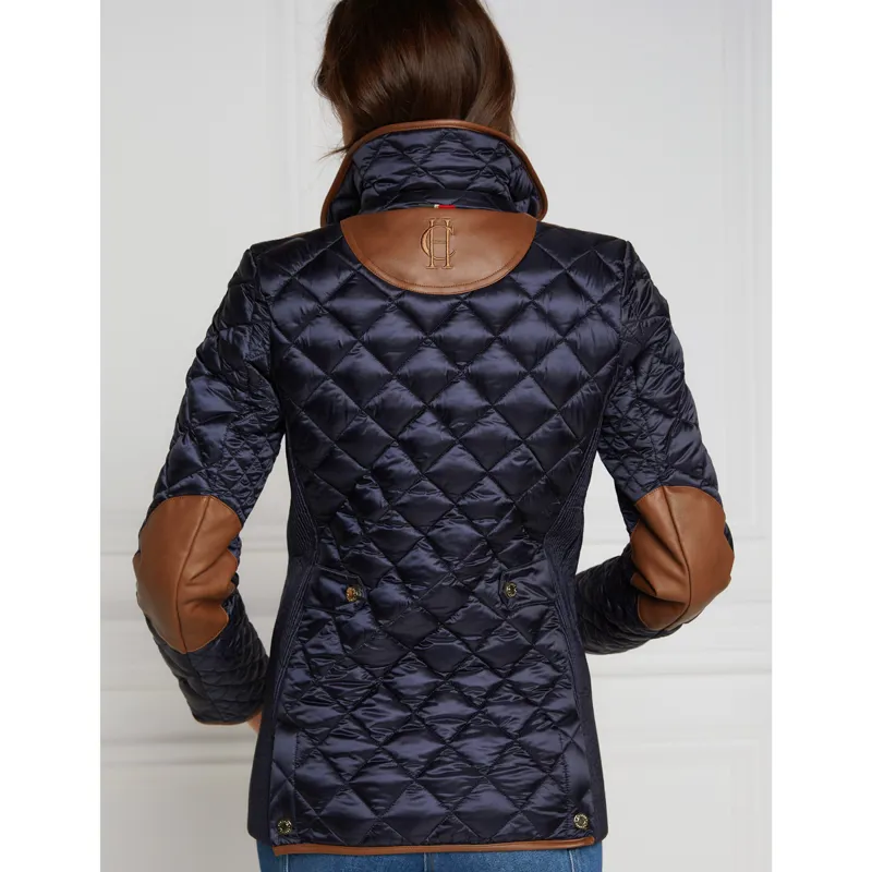 Holland Cooper Studland Ladies Quilted Jacket Ink Navy