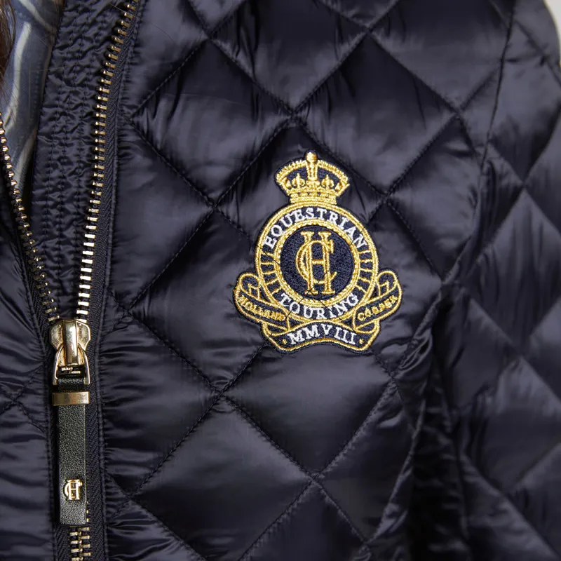 Holland Cooper Studland Ladies Quilted Jacket - Ink Navy-3