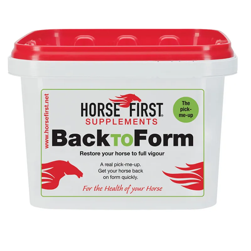 Horse First Back To Form Recovery Supplement