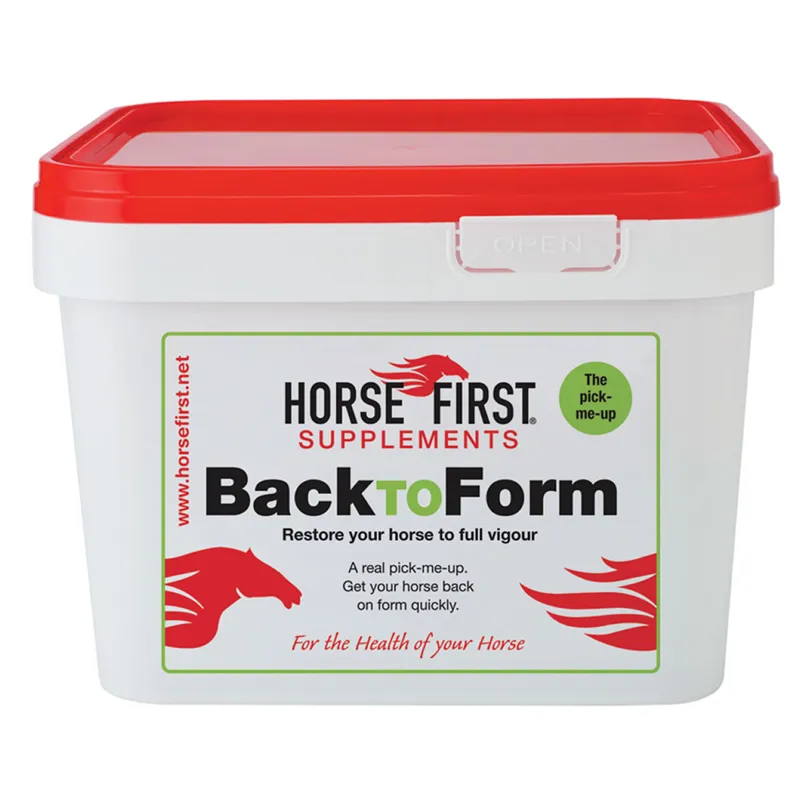 Horse First Back To Form Recovery Supplement-1