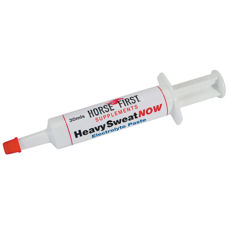 Horse First Heavy Sweat Now Electrolytes Syringe