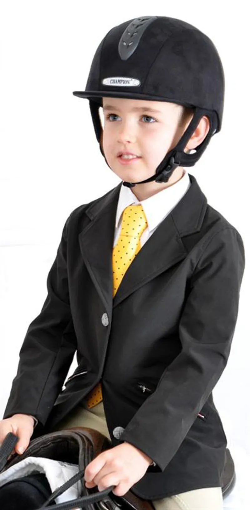 Horseware Kids Competition Show Jacket - Black-3