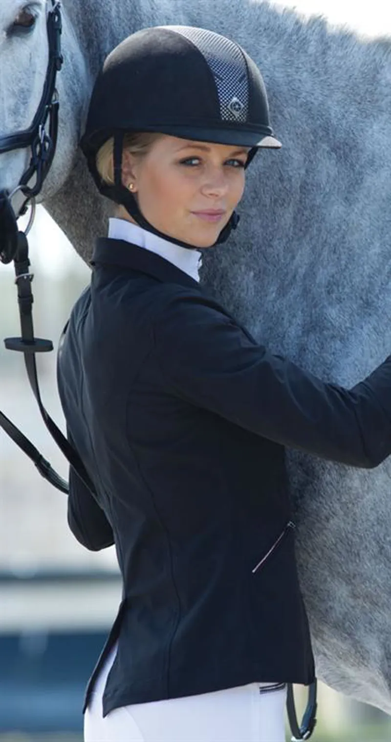 Horseware Kids Competition Show Jacket - Black-2