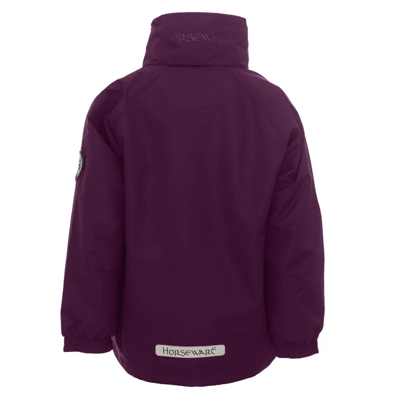 Horseware Corrib Childrens Jacket - Purple Plum-1