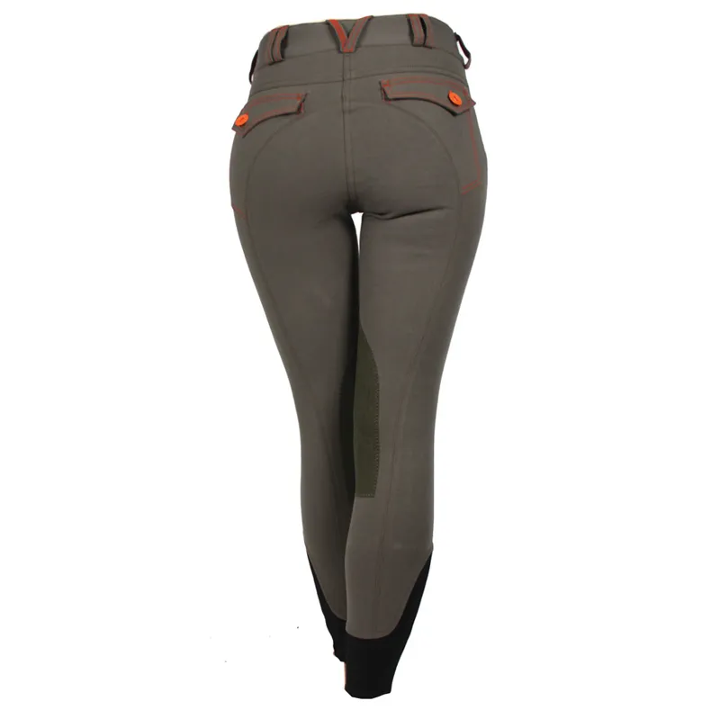 Horseware Newmarket Elise Ladies Breeches Khaki Redpost Equestrian