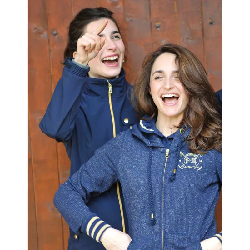 Horseware Newmarket Gisele Ladies Jacket - Navy-1