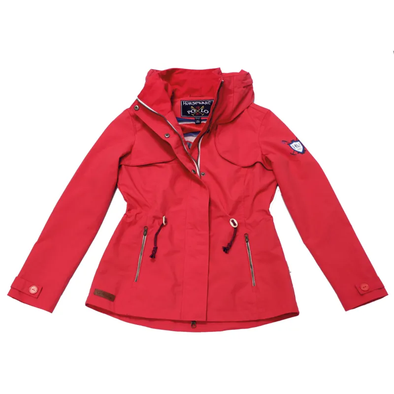 Horseware Paloma Ladies Parka Jacket Watermelon Red