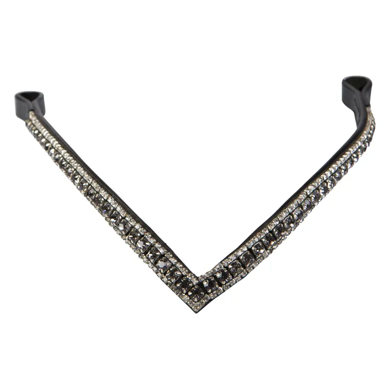 Horze Briana Browband - Grey