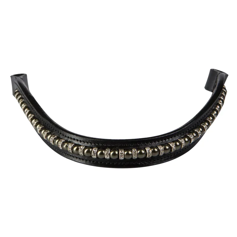 Horze Oscar Browband - Green