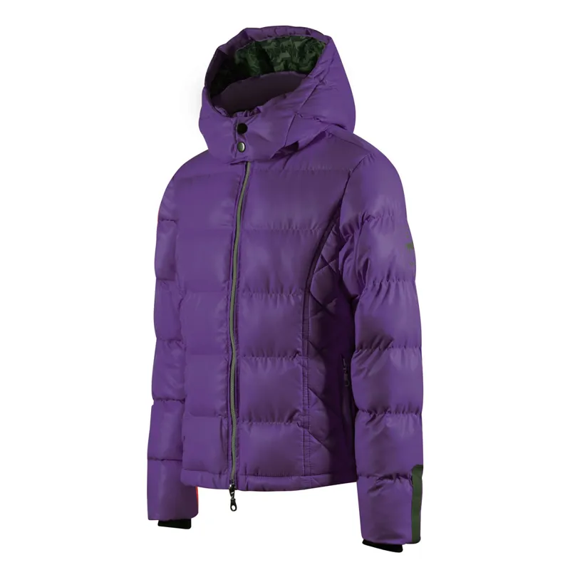 Horze Solla Girls Padded Jacket - Purple