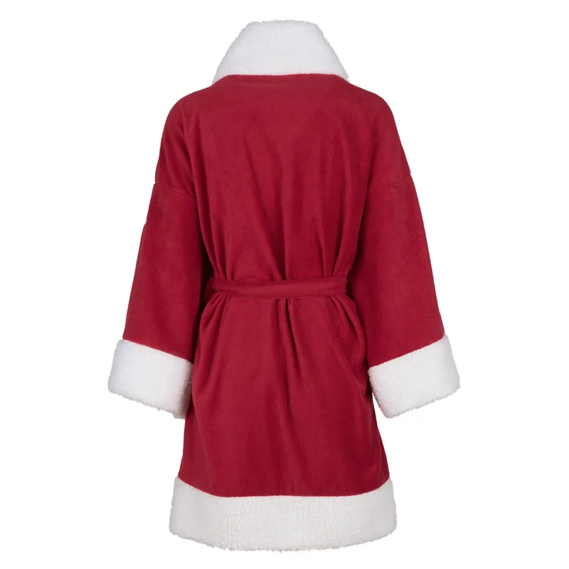 Horze Christmas Santa Robe - Red/White-1