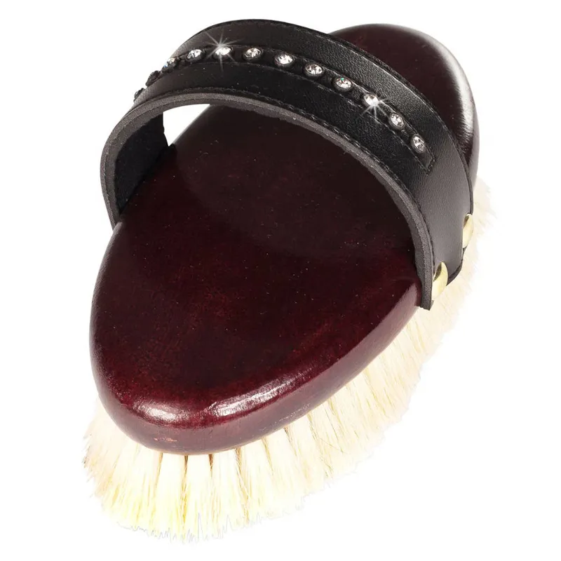 Horze Deluxe Soft Body Brush - Goats Hair and Diamante