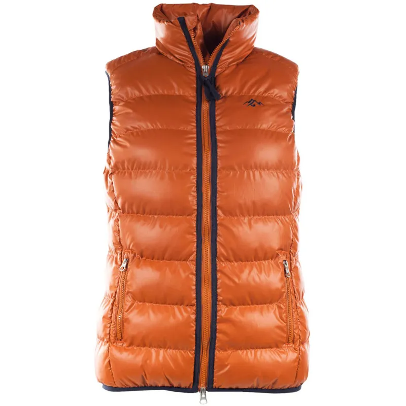 Horze Spirit Inger Ladies Padded Vest Gilet - Fox Orange-1