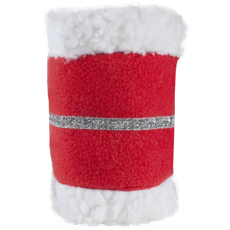 Horze Spirit Christmas Leg Wraps Red