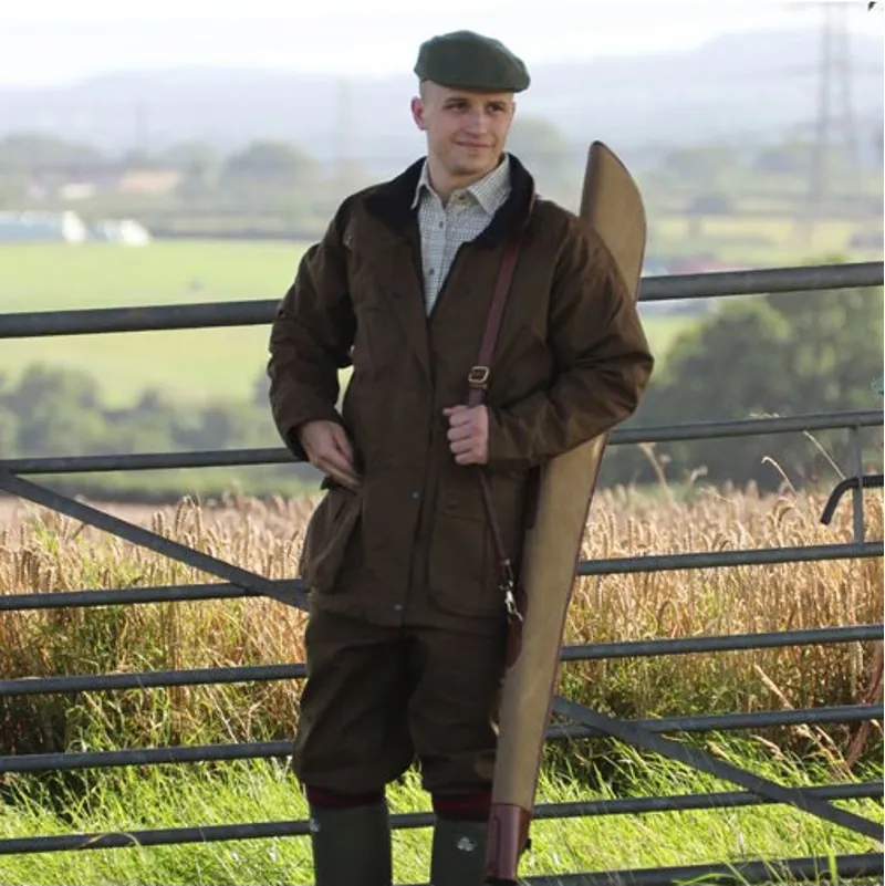 HSF Selkirk Weatherproof Mens Jacket - Moorland Green-2