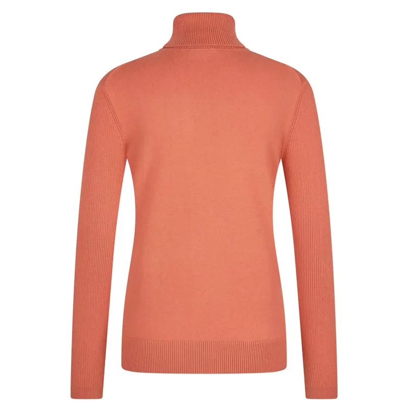 HV Polo Dorothy Ladies Roll Neck Pullover - Ginger-1