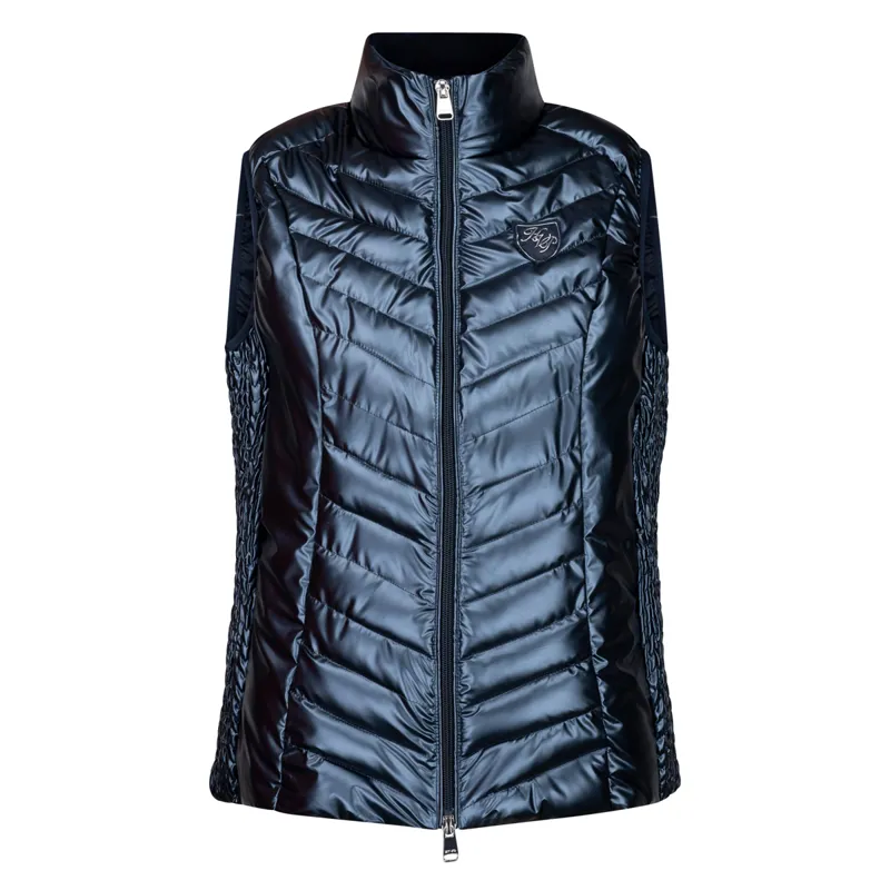 HV Polo Nova Ladies Gilet Navy Metallic