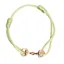 HV Polo Kate Small Bit Bracelet - Pistachio/Rose Gold