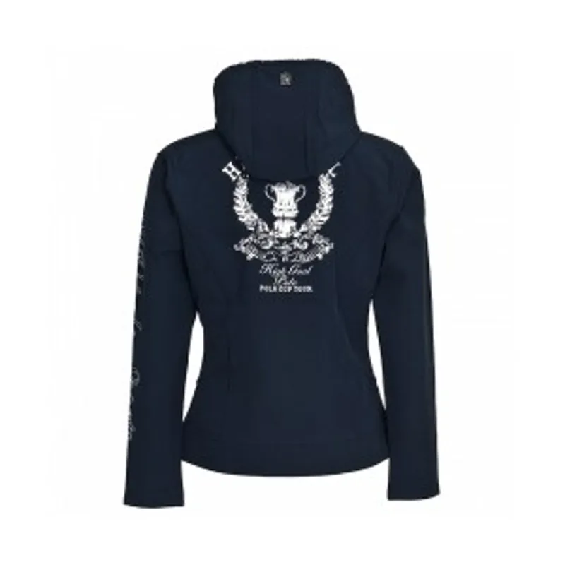 HV Polo Delia Ladies Softshell Jacket - Navy-1