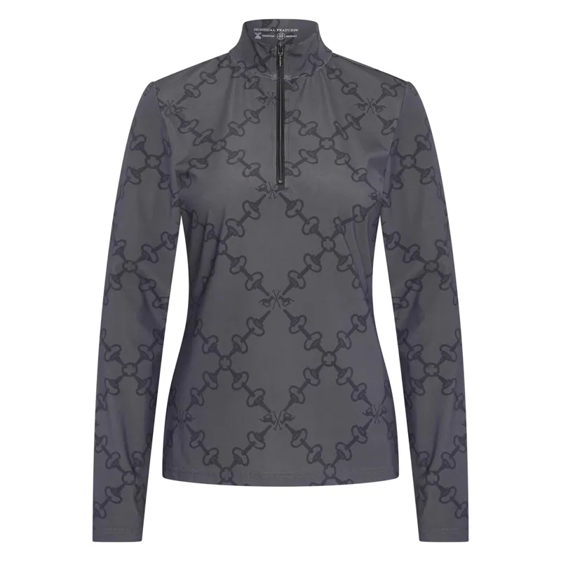 HV Polo Mischa Junior UV Base Layer Top - Black